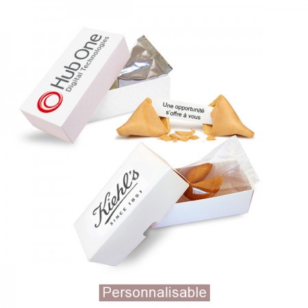 coffret fortune cookie personnalisé