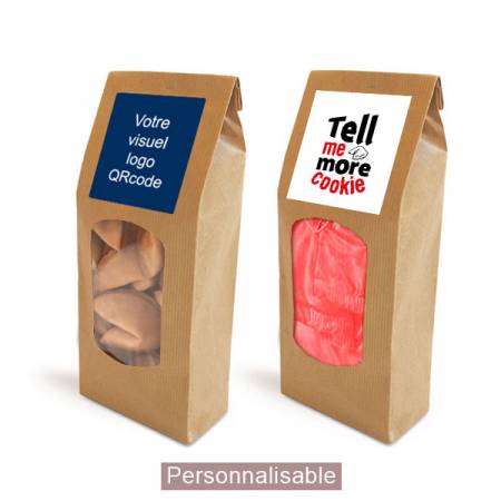 Personnalisation du paquet de fortune cookies