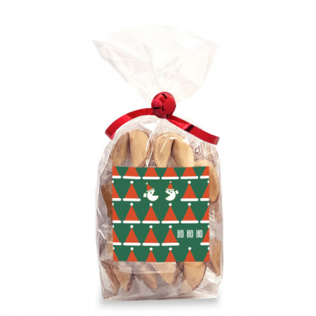 Paquet de fortune cookies pour Noël